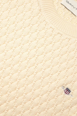Pull regular en coton biologique - Crème