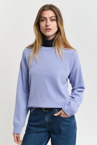 Pull en laine - Bleu