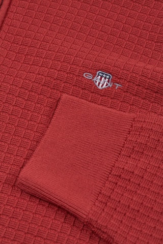 Pull regular en coton biologique - Rouge
