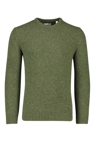 Pull en laine - Kaki chiné