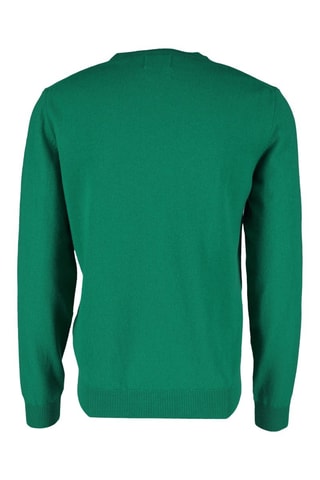Pull en laine d’agneau - Vert foncé