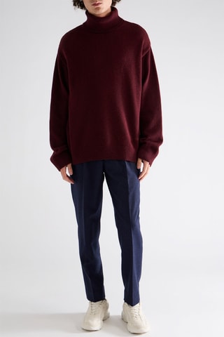 Pull en laine - Bordeaux