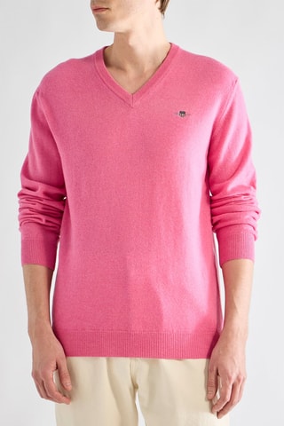Pull en laine d'agneau - Rose
