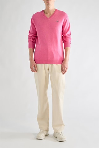 Pull en laine d'agneau - Rose