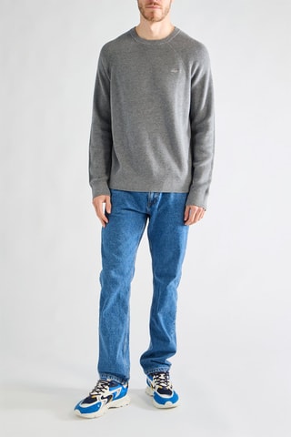 Pull en mérinos - Gris