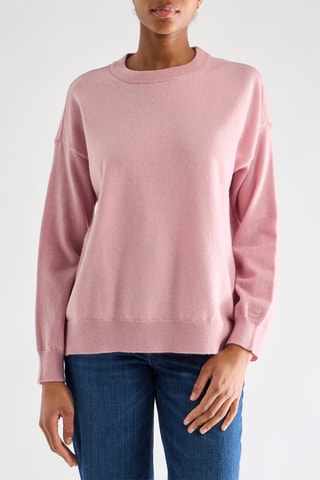 Pull en laine d'agneau - Rose