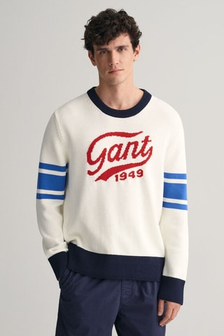 Pull en coton biologique - Crème