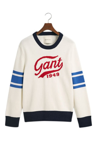 Pull en coton biologique - Crème