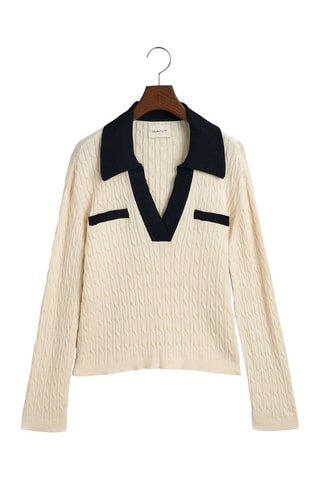 Pull relaxed - Crème