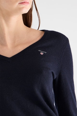 Pull en laine - Bleu marine