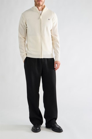 Gilet en laine d'agneau - Ecru