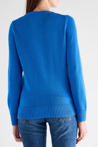 Gilet en coton biologique - Bleu