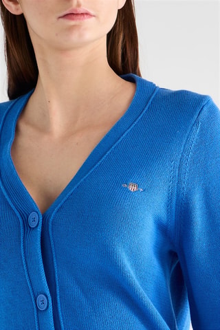 Gilet en coton biologique - Bleu