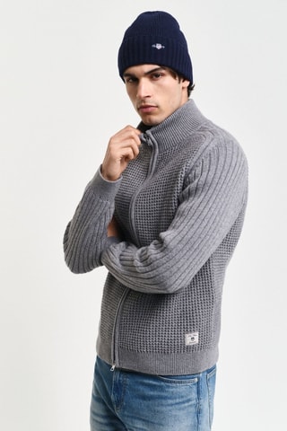 Gilet en laine d’agneau - Gris clair