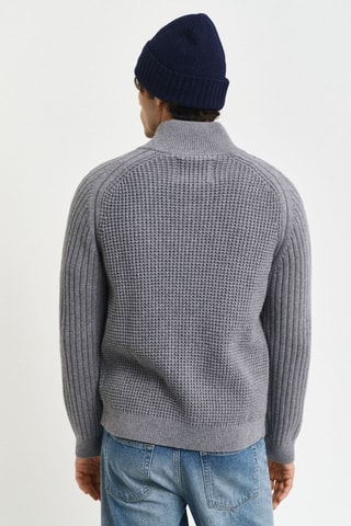 Gilet en laine d’agneau - Gris clair