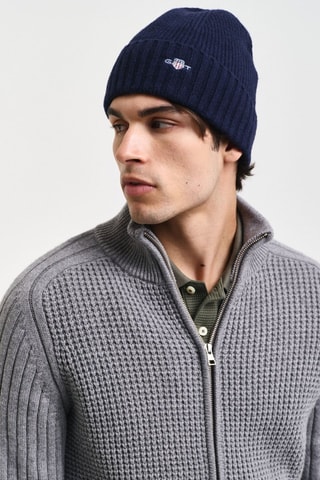 Gilet en laine d’agneau - Gris clair
