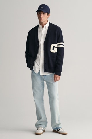 Gilet relaxed - Bleu marine