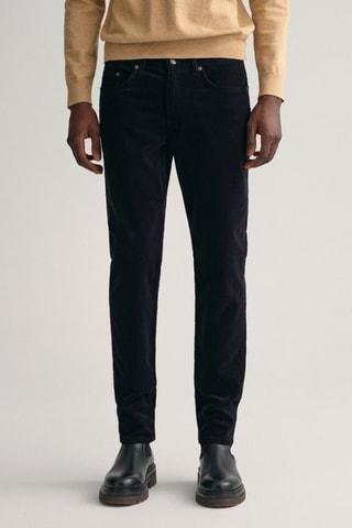 Pantalon slim - Bleu foncé