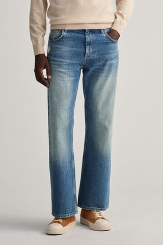 Jean bootcut - Bleu