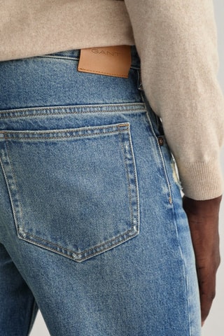 Jean bootcut - Bleu