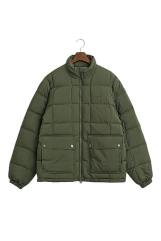 Doudoune regular - Vert kaki
