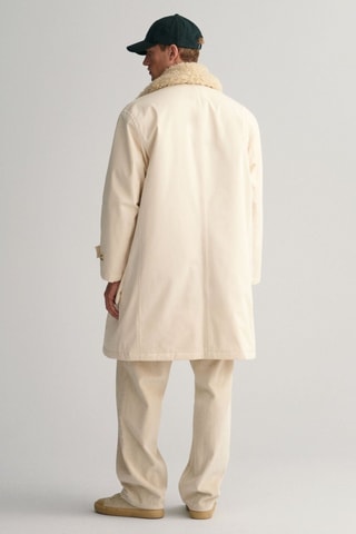 Manteau en coton biologique - Beige