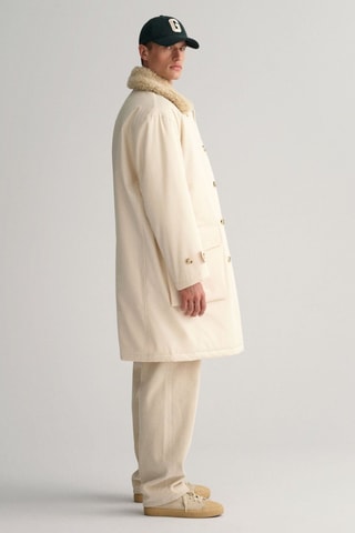 Manteau en coton biologique - Beige