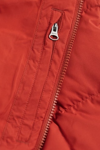 Doudoune regular - Rouge brique