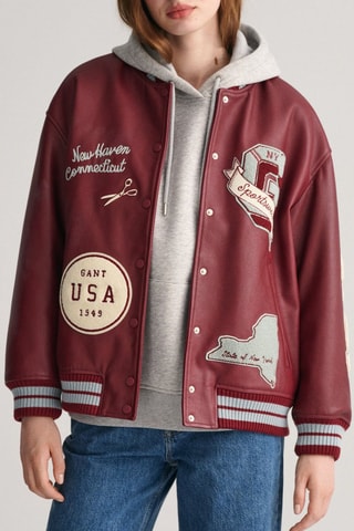 Teddy oversize - Bordeaux