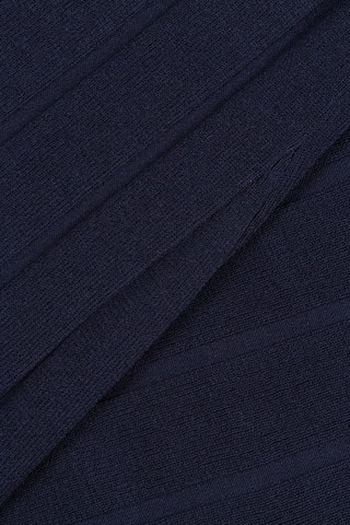 Robe longue relaxed sans manches - Bleu marine