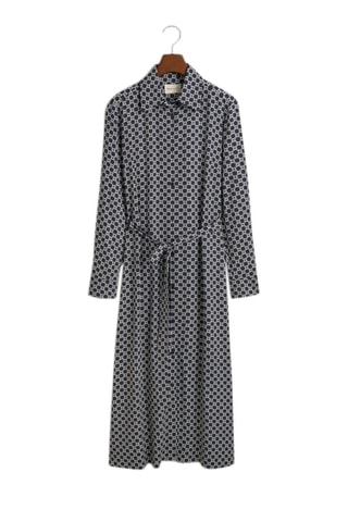 Robe chemise slim - Bleu