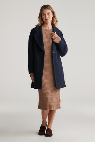Robe pull relaxed - Marron