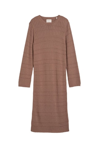 Robe pull relaxed - Marron