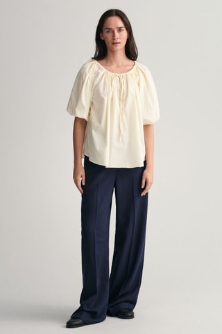 Blouse relaxed - Crème