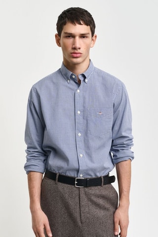 Chemise regular - Bleu