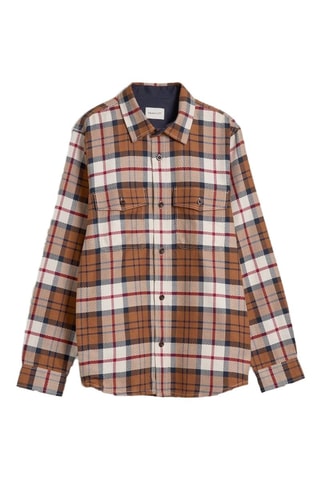 Surchemise regular - Marron