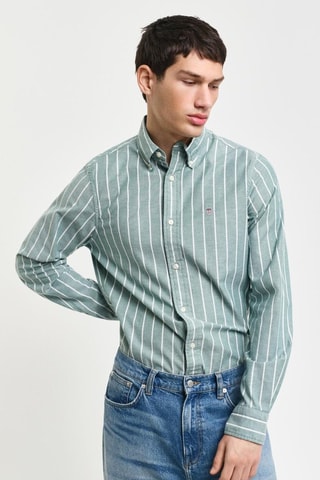 Chemise slim - Vert