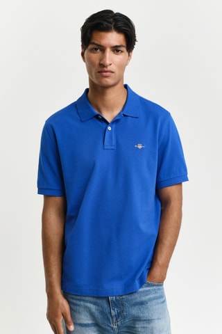 Polo regular - Bleu