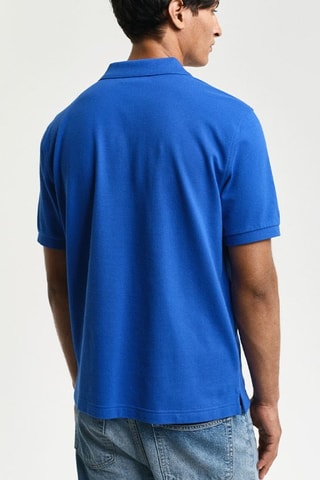 Polo regular - Bleu