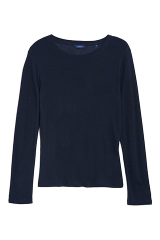 T-shirt slim - Bleu marine