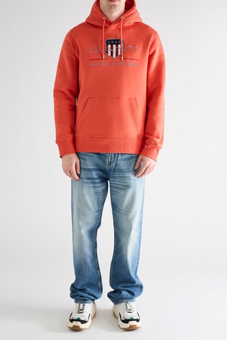 Sweat à capuche - Orange