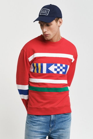 Sweat oversize - Rouge