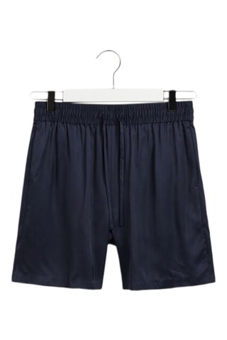 Short taille haute - Bleu marine