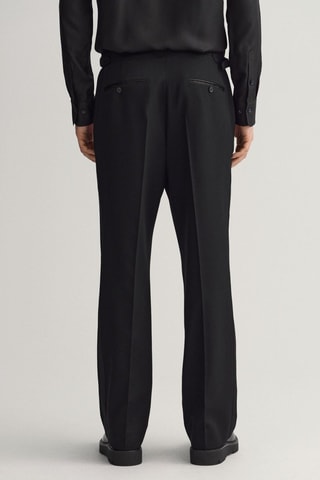 Pantalon de costume en laine - Noir