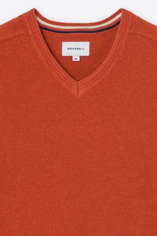 Camisola em algodão biológico - Laranja