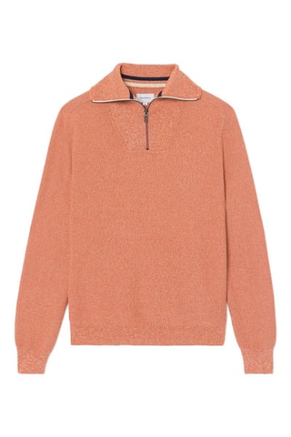 Camisola em algodão biológico - Laranja