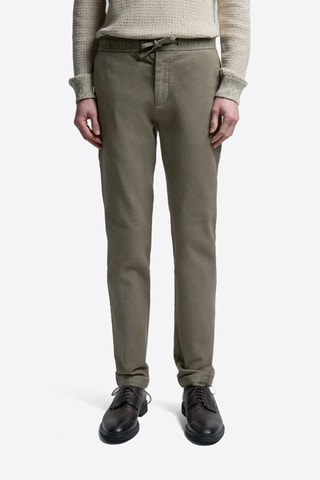 Calças chino slim - Caqui