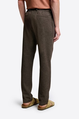 Pantalón chino - Marrón jaspeado