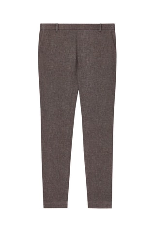 Pantalón chino - Marrón jaspeado