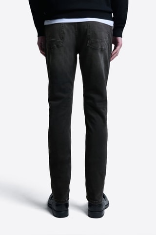 Calças de ganga slim - Preto